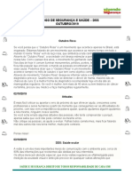 Caderno Dss Mês de Outubro 2019