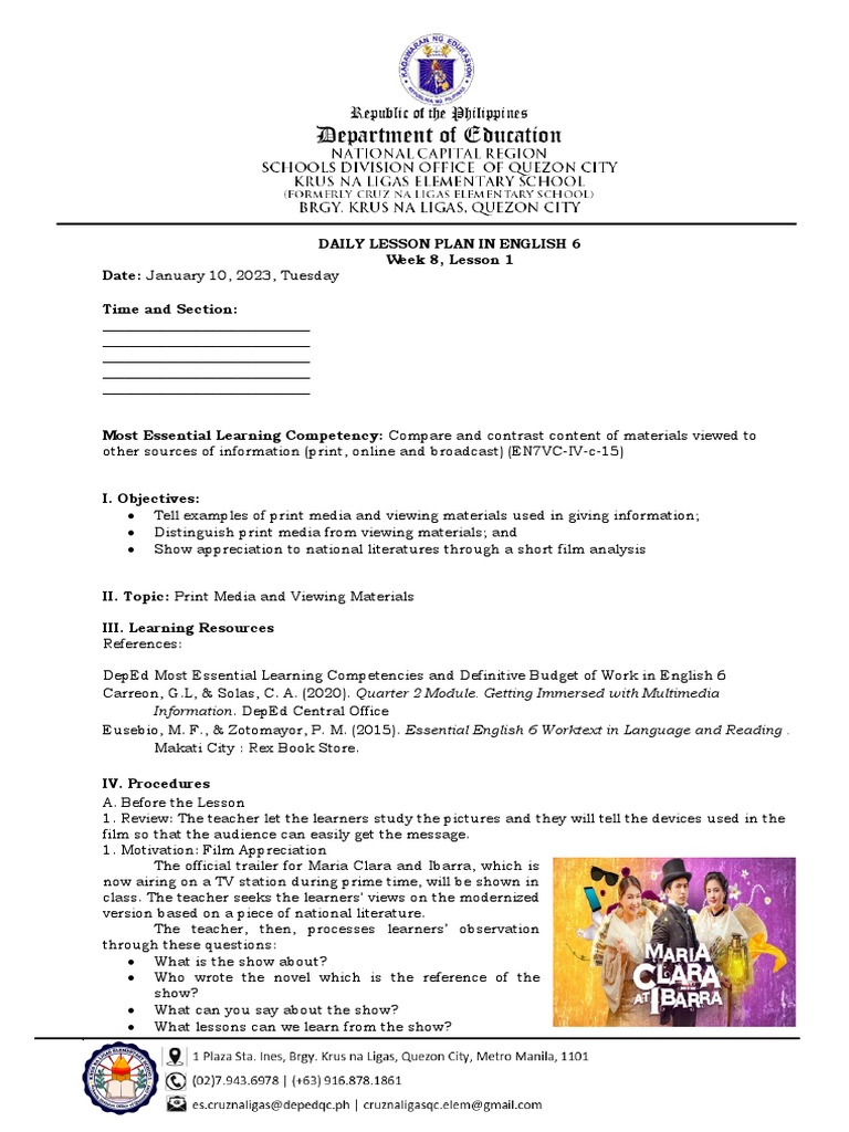 Information. Deped Central Office | PDF | Television | Books