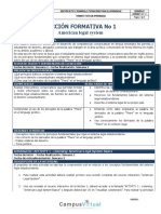 Ruta de Aprendizaje - Legal English II - Sección 1 - MR