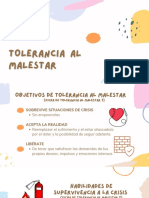 Tolerancia Al Malestar