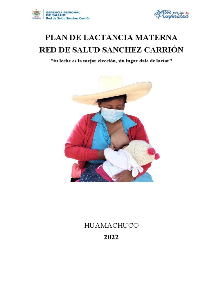 Plan Semana Lactancia Materna 2022 | PDF | Amamantamiento | Ciencias de ...