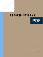 1 Stoichiometry