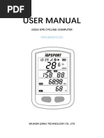 Manual Do Gps Igpsport iGS10 - Manual - English