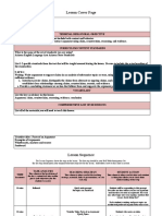 Parts of An Argument Lesson Plan