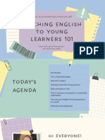 Teaching English To Young Learners 101