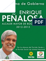 Programa Gobierno Enrique Penalosa