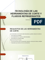 Tecnología de Las Herramientas de Corte y Fluidos