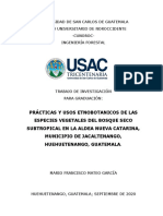 Universidad de San Carlos de Guatemala Centro Universitario de Noroccidente - Cunoroc-Ingeniería Forestal