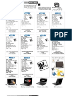 لیست قیمت نوت بوک های ام اس ای