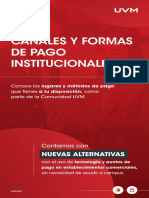 Formas de Pago Uvm 2022