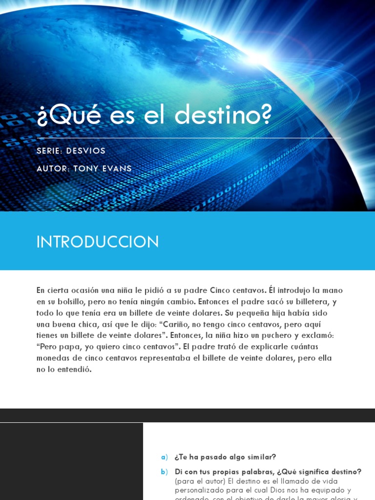 Significado y Propósito del Destino | PDF | Religión y espiritualidad