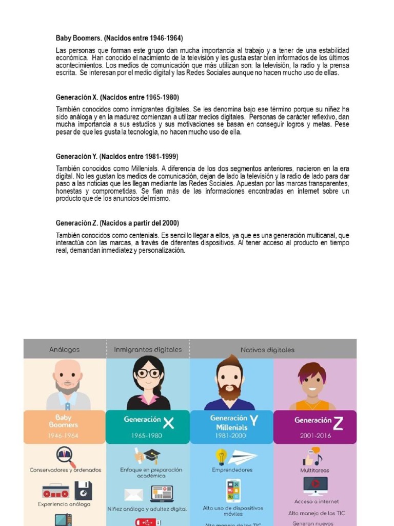 Generaciones Digitales | PDF