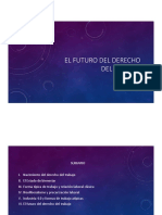 El Futuro Del Derecho Del Trabajo