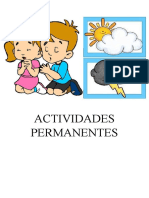 Actividades Permanentes