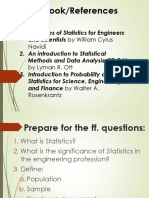 Introduction To Statistics