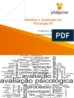 Medidas e avaliação em Psicologia III