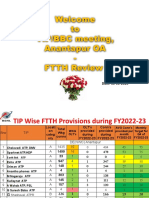 FTTH Review Meeting Summary