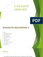 Aksiology Kedokteran Klmpok 9