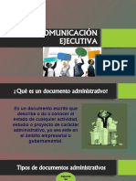 Comunicacion Ejecutiva DOCUMENTOS Administrativos