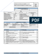 Informe de Mantenimiento Trafo Corriente 13,2KV