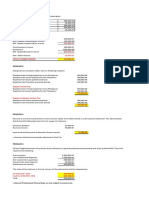 Calculate Taxable Income from various sources