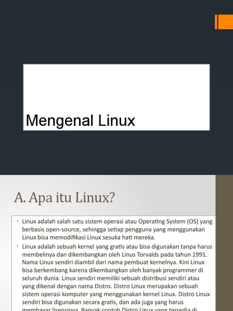 Mengenal Dasar-Dasar Linux | PDF | Teknologi & Rekayasa