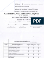 Certificado Nathali