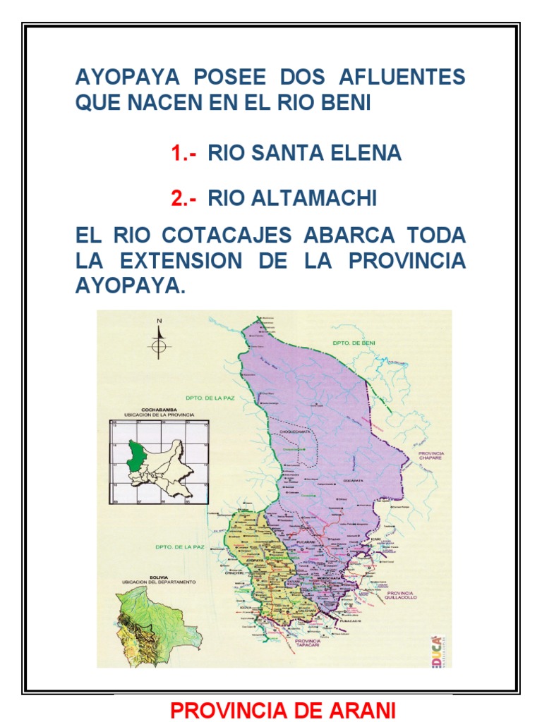 Municipio de Arani PDF