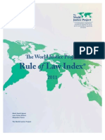 World Justice Project - Rule of Law Index