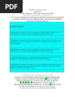Decreto 1052 de 1998 - Licencias