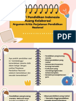 3 - Filosofi Pendidikan Indonesia - Topik 1 - Ruang Kolaborasi