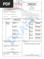 AJCEP Certificate of Origin Form | PDF | Trade