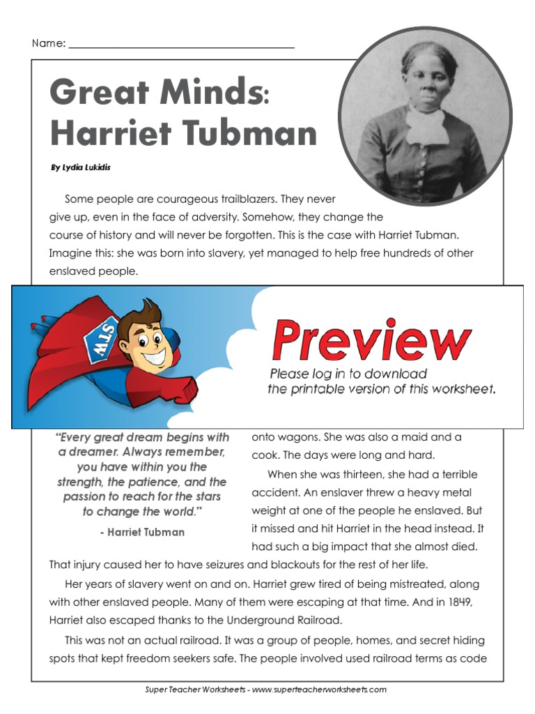 6th-great-minds-harriet-tubman-pdf-underground-railroad-fugitive-slaves-in-the-united-states