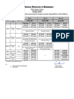 BUS Time Table - Classes 23-01-2023