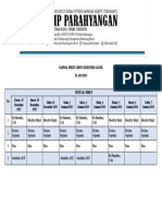 Jadwal Piket Libur Semester Ganjil