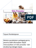 Teks Prosedur