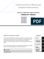 Forklifts Instruction Manual