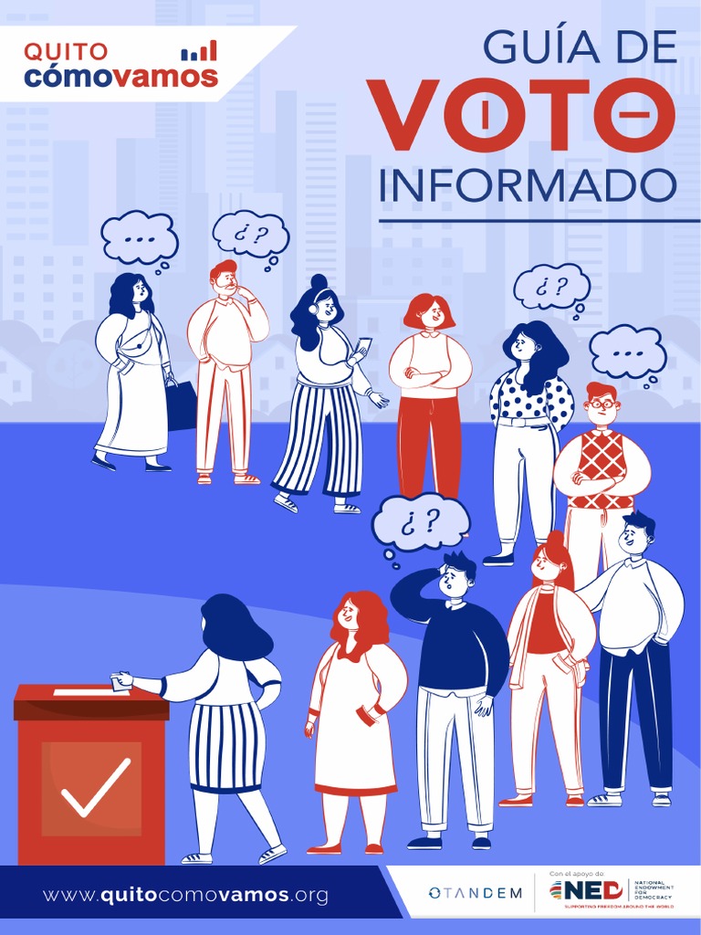 Guia Voto Informado PDF Votación Elecciones