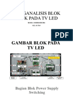Menganalisis Blok Blok Pada TV Led Fani Mardona