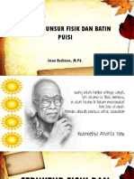 Analisis Unsur Fisik Dan Batin Puisi