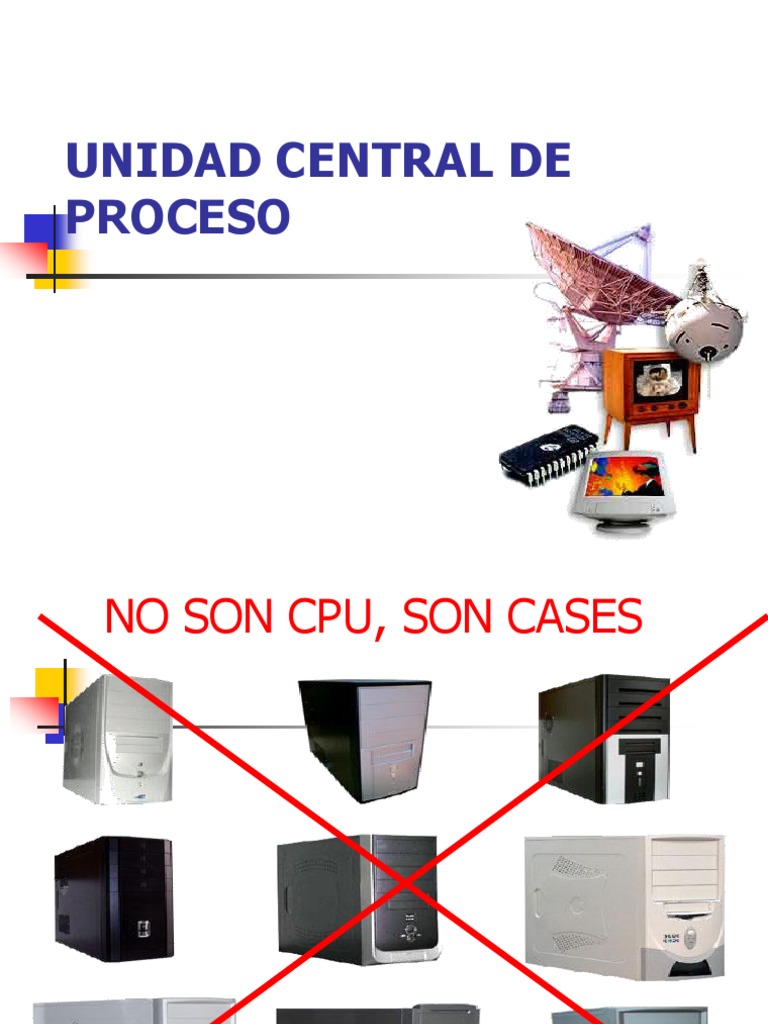 Unidad Central de Proceso | PDF | Hardware de la computadora ...
