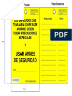 Tarjeta de Amarilla