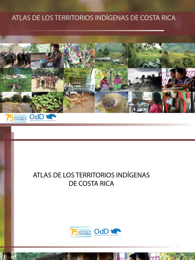 Atlas de Los Territorios Indígenas de Costa Rica | PDF | Costa Rica ...