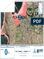 Mapa de Evacuación en Caso de Tsunami Pca Huacho