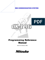 Nitsuko DX Manual