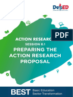 6.1.A Preparing The Action Research Proposal