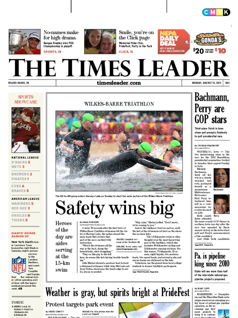 Times Leader 08 15 2011 Powerball Hydraulic Fracturing