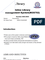 Online Library Management System