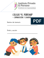 Folleto Primero Primaria - Primera Unidad 2023