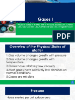 Gases I: The Fundamental Gas Laws